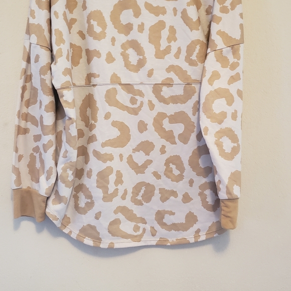LuLaRoe Beige and Tan Knit Top - Picture 2 of 4